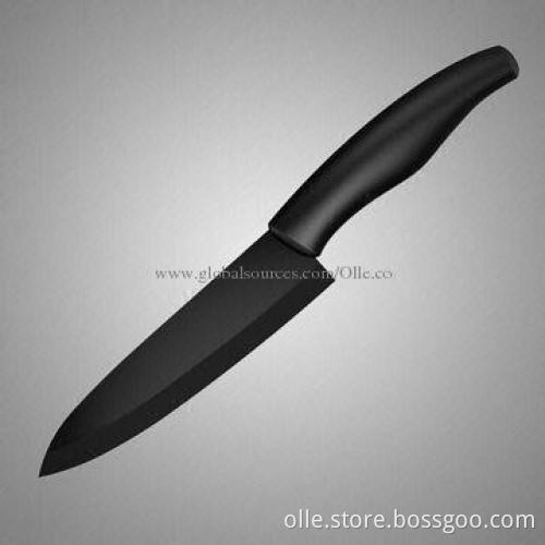 6 Inches Black Blade Ceramic Chef Knife B150G